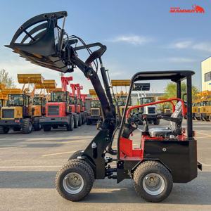 Pemuat kompak Tiongkok hidrostatik, sekop depan kecil beroda mini dengan mesin Kubota untuk penjualan - Product Image 2