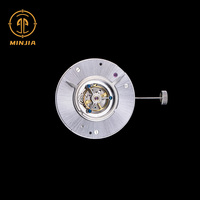 Montre mécanique automatique de luxe avec tourbillon central, design personnalisé, mouvement précis, dernière collection