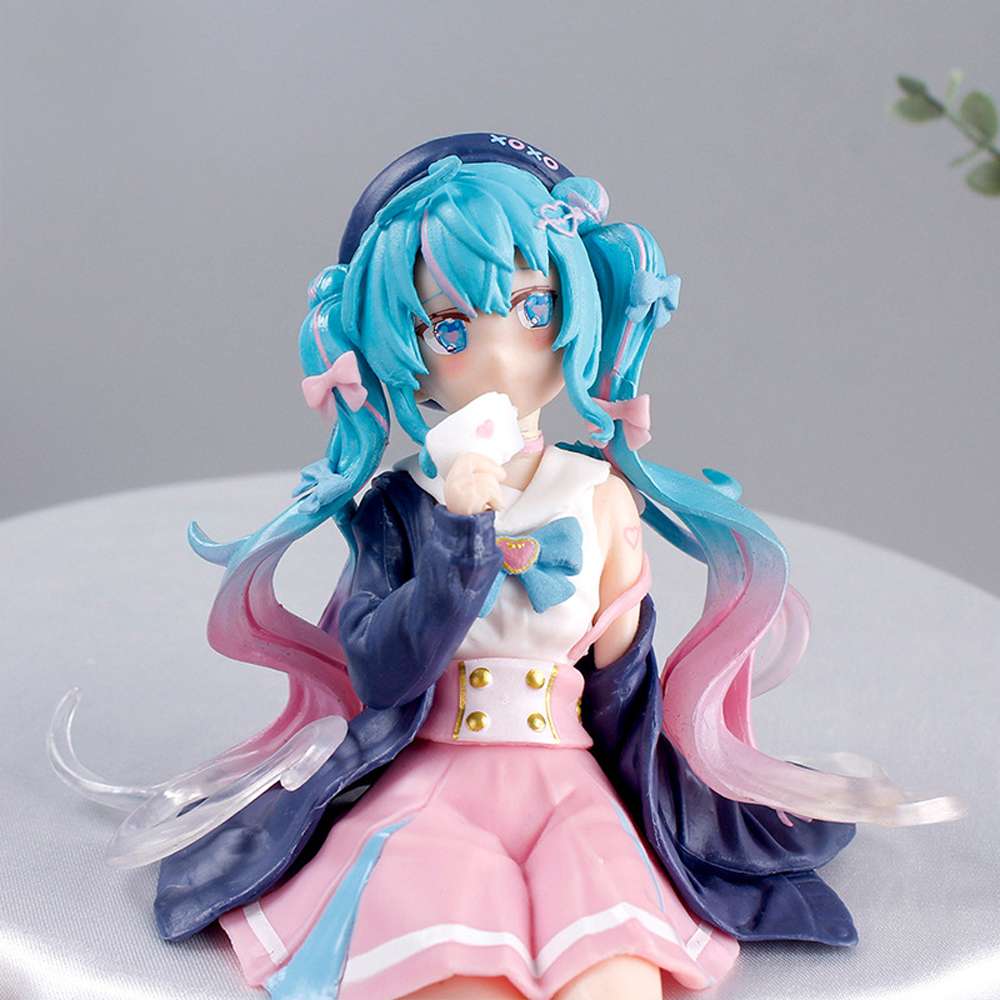 Zhongkaihua Anime Figurines Miku Figure 18 Cm PVC Miku Figurine Collection Decoration Bureau Cadeaux Zhongkaihua Anime Figurines Miku Figure 18 Cm PVC Miku Figurine Collection Decoration Bureau Cadeaux