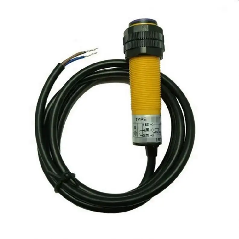 E18-DS10C4 DC10-30V 100mm cảm biến chùm tia hồng ngoại quang điện 10cm