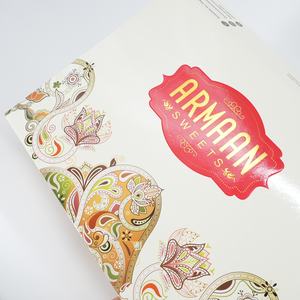 Boîte de hamburger de restauration rapide en papier kraft biodégradable à bas prix pour <span class=keywords><strong>la</strong></span> livraison au restaurant - Product Image 4