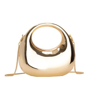 Bolso Bandolera de Moda Transfronteriza 2025, Mini Bolso Acrílico en Forma de Media Luna con Forro de PVC, Monedero para Lápiz Labial y Monedas - Product Image 6
