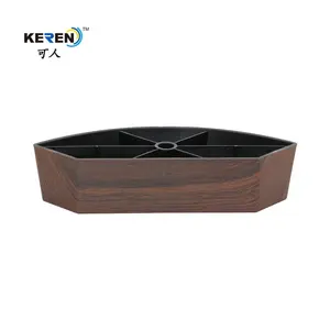 Patas de Sofá Poligonales de 60 mm, Patas de Repuesto de Plástico para Muebles de Exterior - Product Image 1