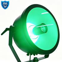 Projecteur de scène LED Aura Beam RGBWAL GBR-R450B 450W IP65 pour extérieur