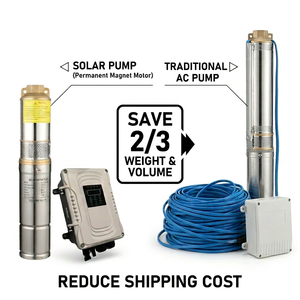 Sistema de Riego Agrícola con Energía Solar de 750w, Bomba de Agua Solar Sumergible con Certificación CE e ISO para Tanzania 3FLP3.8-9 - Product Image 2