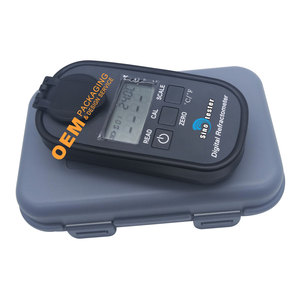 0-50% 屈折率Brix屈折計校正砂糖用デジタル屈折計 - Product Image 3