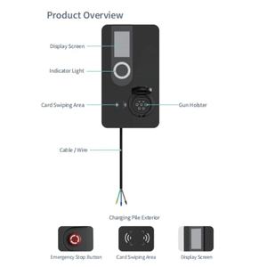 Nouvelle borne de <span class=keywords><strong>recharge</strong></span> murale AC 11 kW avec <span class=keywords><strong>prise</strong></span> TYPE 2, station de <span class=keywords><strong>recharge</strong></span> extérieure intelligente IP55 pour voitures <span class=keywords><strong>électrique</strong></span>s en Europe - Product Image 6