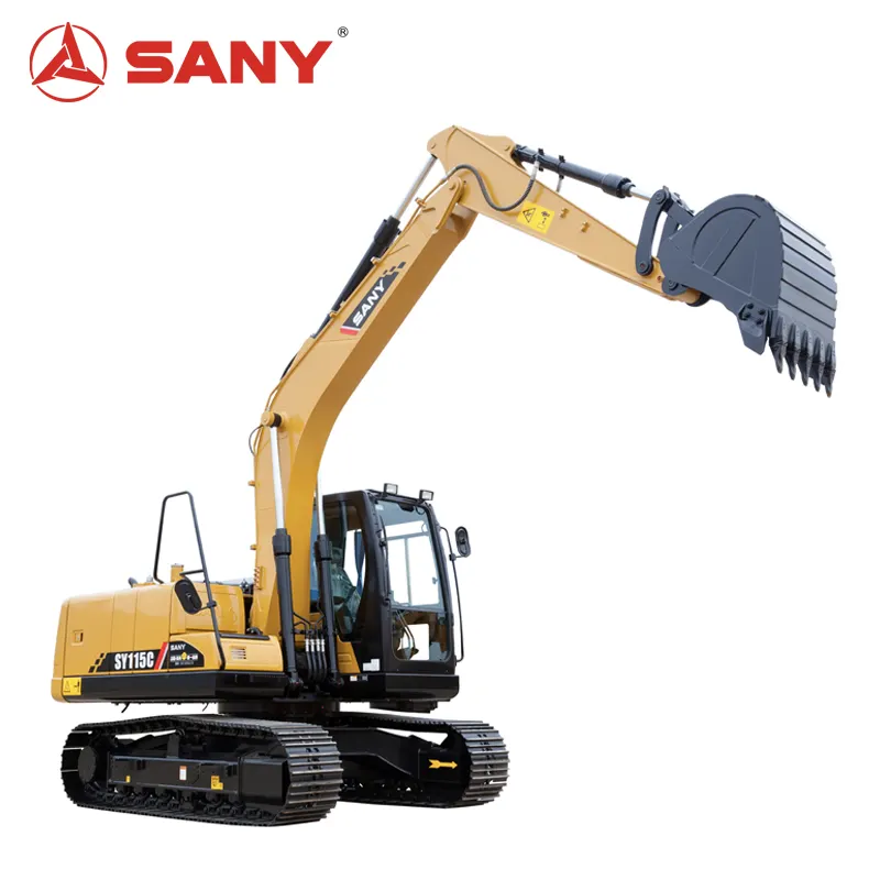 Sany – pelle à grande échelle détaillée, petite pelle à roues, pelle hydraulique à chenilles