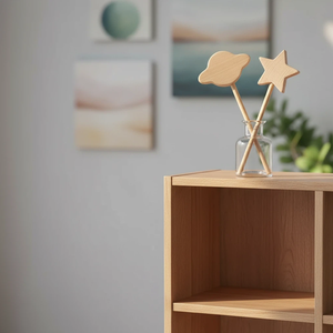 कस्टम इन लकड़ी बीटेक लकड़ी के जादू परी परी राजकुमारी छड़ी लड़की जन्मदिन उपहार - Product Image 6