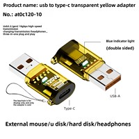L'adaptateur USB3.2 Type-C mâle vers USB femelle prend en charge la fonction 10Gbps OTG Nouvelle condition Protection OTP