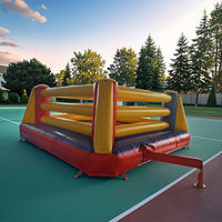 Anneau de boxe gonflable amusant pour l'intérieur et l'extérieur, arène de boxe gonflable à vendre