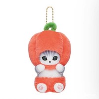 En gros, Peluche mignonne en forme de légumes et fruits (Citrouille, Maïs, Carotte, Orange), de requin et de chat