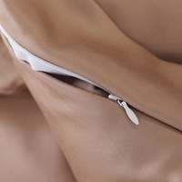 Ensemble de literie en bambou de luxe lune de miel décontracté Nature Texture Queen Size drap et taie d'oreiller en gros