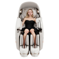 Sillón de Masaje de Lujo con 24 Programas Automáticos, Gravedad Cero, Forma de Huevo