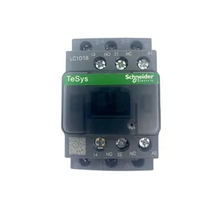 New design ac telemecanique contactor LC1 D18 3P 18A 220V 110V 380V ac contactor LC1D18M7C