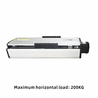 Table coulissante à vis à billes de haute précision, charge utile 200 kg, longueur personnalisée, module linéaire CNC JFJK210S, robot cartésien