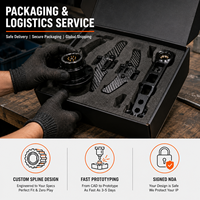 Servicio de Mecanizado CNC Personalizado para Palancas de Cambio de Simulación de Carreras y Fabricación por Contrato OEM de Liberación Rápida