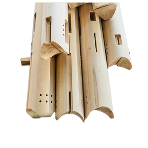 Douglas linh sam glulam dầm cong cho cấu trúc khách sạn cột gỗ mạnh mẽ vật liệu từ khiêm tốn Cheng ngành công nghiệp Gỗ - Product Image 4