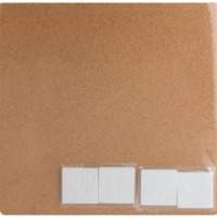 Naturel carré Panneaux de Liège 12 "* 12" Ultra Fort Auto-Adhésif, tableau d'affichage-Mini Mur