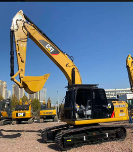 Excavadora de cadenas usada CAT, máquina hidráulica para movimiento de tierras y construcción, para agricultura y trabajos en obra. - Product Image 3