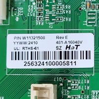 Carte de commande électronique de remplacement pour réfrigérateur Whirlpool W11558182, compatible avec W10851351 W11321508 (PCB de réfrigérateur)