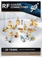 Conector Q6 Mini BNC-C-J1.5, Conector Coaxial de 50 ohmios, Conector Mini BNC Macho para Cable de Comunicación RG316 RG174