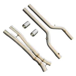 A-HPF para E63 M6 E60 <span class=keywords><strong>M5</strong></span> <span class=keywords><strong>V10</strong></span>, Acero Inoxidable de 1.5mm de Grosor, Garantía de 3 Años, Escape Trasero de Alto Rendimiento con Acabado Pulido Espejo - Product Image 2