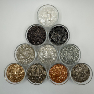 Pittura Effetto Scaglie di Roccia Colorata per Pavimentazioni e Decorazioni Murali Realizzata con <span class=keywords><strong>Mica</strong></span> Naturale - Product Image 4
