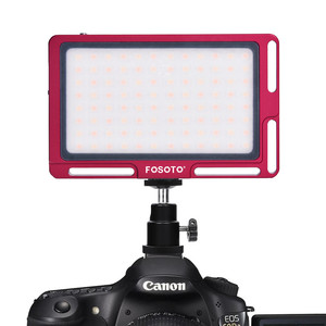 ไฟวิดีโอ LED ขนาดเล็ก FOSOTO รุ่น FT-03 ไฟถ่ายภาพระดับมืออาชีพ สำหรับกล้อง Canon และ <span class=keywords><strong>Sony</strong></span> - Product Image 3