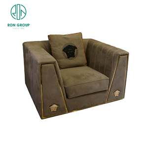 Muebles de negocios de alta gama para sala de estar, sofá de diseñador <span class=keywords><strong>italiano</strong></span>, silla de ocio de lujo, conjunto de sofá de cuero - Product Image 2