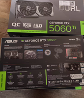 New and Original DUAL-RTX5060TI-O16G RTX 5060 Ti Series Graphics Card GPU for Gaming 16GB GDDR7 128-bit 1815MHz DUAL-RTX5060TI-O