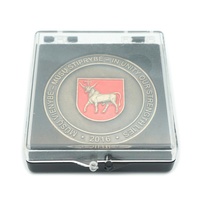 Mecanismo de Metal 3D conmemorativo personalizado, recuerdo griego antiguo, moneda de desafío antigua en blanco, venta de fábrica china