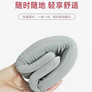 Attelle de cou portable et dispositif de soutien anti-chute de la tête pour les voyages en avion, oreiller de fixation du cou pour avion - Product Image 2