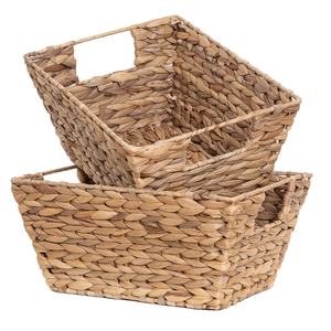 Panier de rangement pour pain en matériaux naturels Homeplus, tissé à la main en algues marines, panier à livres, grand panier, panier pour articles divers, <span class=keywords><strong>cuisine</strong></span> - Product Image 3