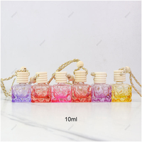 Diffuseur de parfum pour voiture, flacon de parfum pour voiture personnalisé pour huile essentielle, flacon de parfum pour voiture suspendu de 10 ml