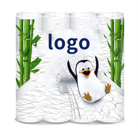Papier toilette en rouleau économique, 2 plis, en pâte de bois vierge, vente en gros d'usine, achat en gros, service OEM ODM, prêt à expédier