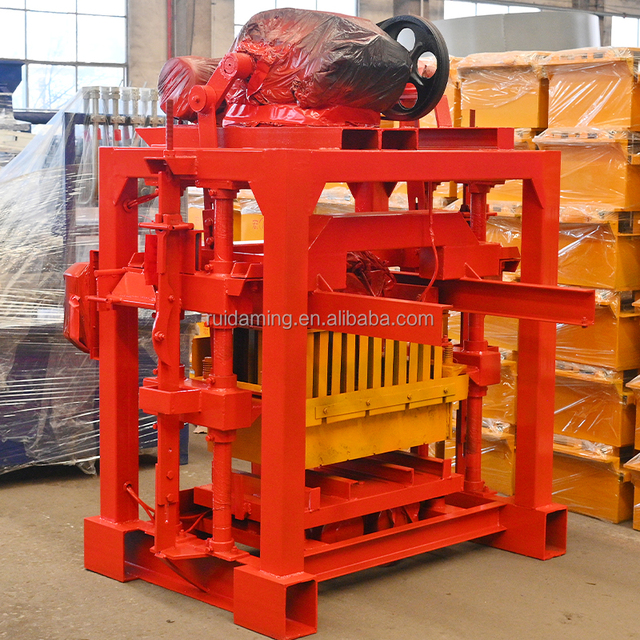 New 4-40 Diesel Hydraulic Interlock Concrete Block & Brick Making Machine with PLC Engine Gear Core Components