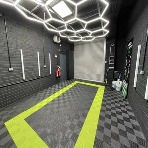 Modular <b>Rubber</b> Heavy Duty Interlocking PVC Garage Floor Tiles Plastic Industrial <b>for</b> Warehouse Plastic Flooring <b>Mats</b> - Product Image 6