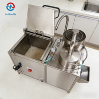 Machine à laver automatique en acier inoxydable pour riz/grains/noix/soja/maïs avec moteur