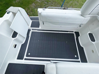 1997 Bayliner 2855 Plate-forme de bain Cockpit Bow Boat EVA Foam Teak Floor Pad Mat