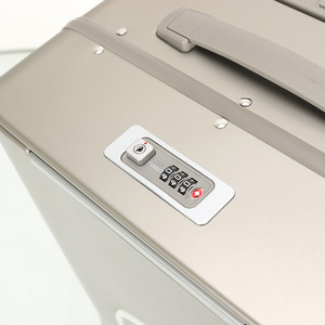 Valise PC 20 pouces avec ouverture frontale et bande lumineuse, bagage cabine pour les voyages de loisirs - Product Image 3