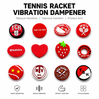 Amortisseur de vibrations pour raquette de tennis en silicone personnalisé en gros, anti-vibrations, plusieurs couleurs