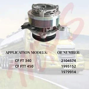 Vrachtwagen Koppeling Elektronisch Koelsysteem Waterpomp 2104574 1995152 1979914 1934326 Voor Daf Cf Xf Mx11