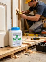 Colle à bois blanche en vinyle écologique pour la fabrication d'armoires