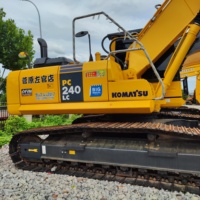 Offre Spéciale : Excavatrice sur Chenilles Hydraulique d'Occasion Komatsu PC240LC de 24 Tonnes avec Moteur d'Origine – Meilleur Prix