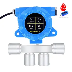 CE INDUSTRIAL GRADE EXPLOSION PROOF ONLINE CH4 COMBUSTIBLE GAS CO2 CARBON MONOXIDE ALARM DETECTOR