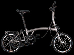 Bicicleta Plegable de <span class=keywords><strong>16</strong></span> Pulgadas, 6 Velocidades, Frenos C, Ligera, Portátil, con Marco de Acero de Tres Pliegues - Product Image 6
