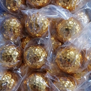 ลูกกอล์ฟฝึกซ้อมสีพิเศษ ชุบทองและเงิน ทำจากยางซูร์ลิน ทนทาน เหมาะสำหรับเป็นของขวัญ - Product Image 6