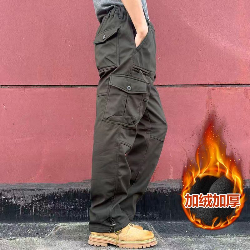 Pantalon polaire - Vert militaire