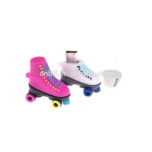 Werbe geschenk usb 2.0/3,0 nette schuhe form usb-stick PVC material usb memory stick 8 gb, 16 gb - Product Image 2